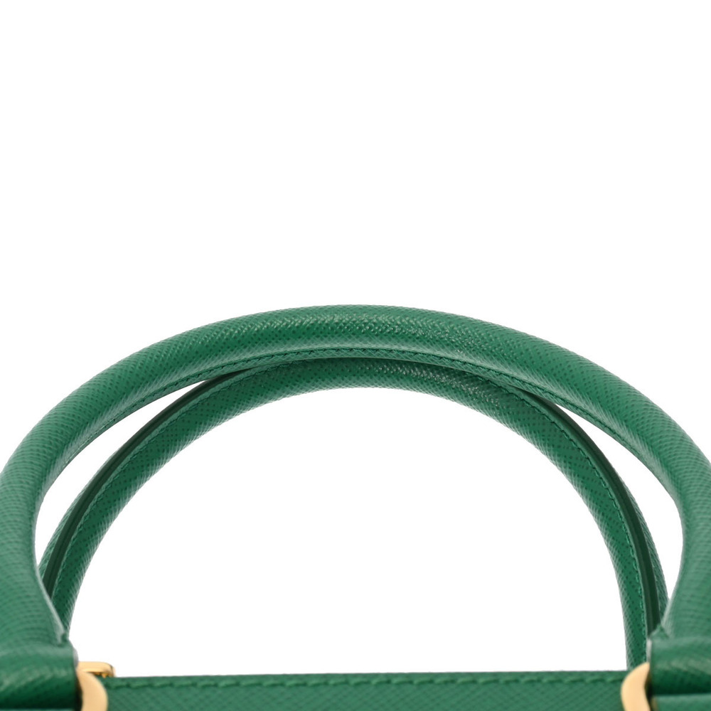 Prada Bag Saffiano Green Galleria - Picture 4 of 11